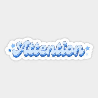 Attention - New Jeans Sticker